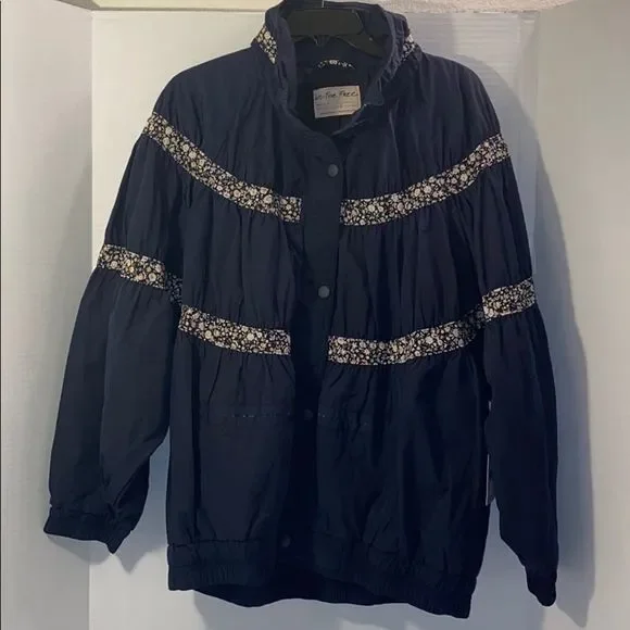 🆕Free People Women’s Bomber Jacket XS 🌟HP - Picture 3 of 7